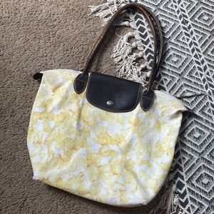 Floral Longchamp Bag